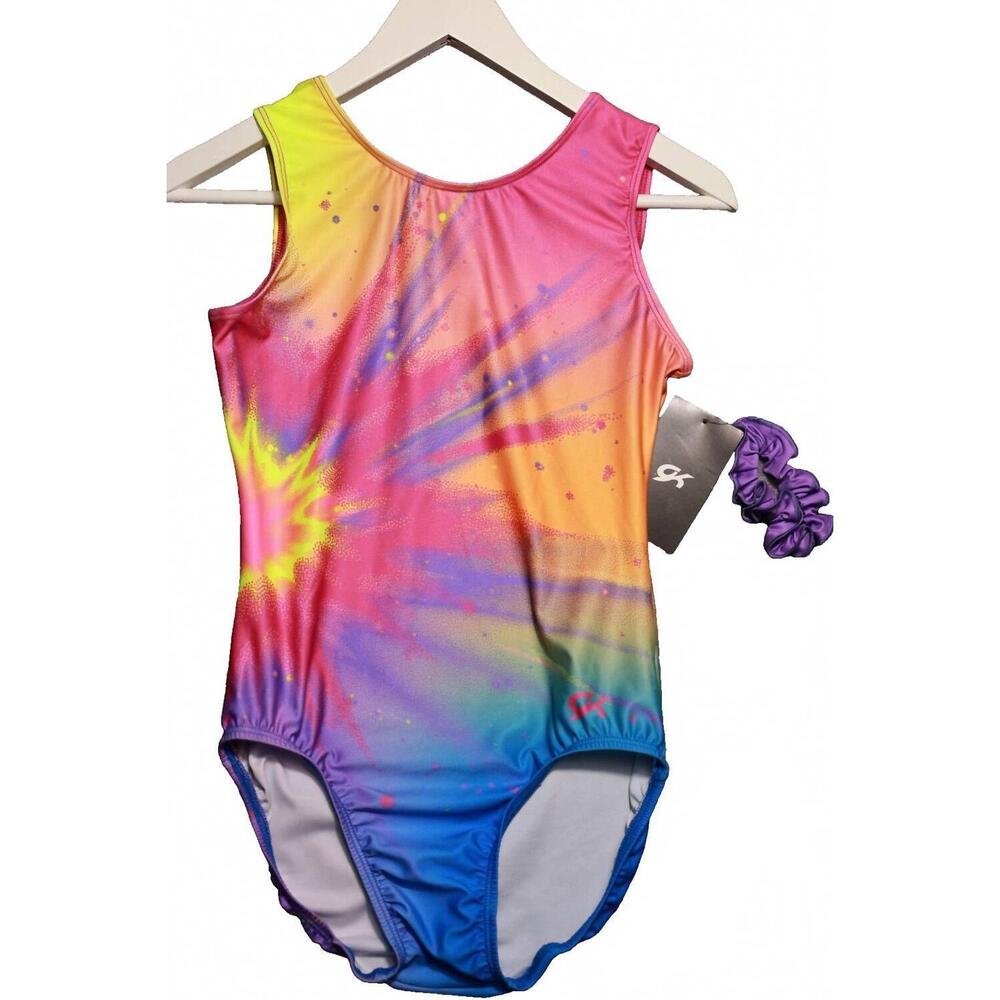 NEW GK ELITE women's choice of champions gymnastics cl elite leotard with scrunn